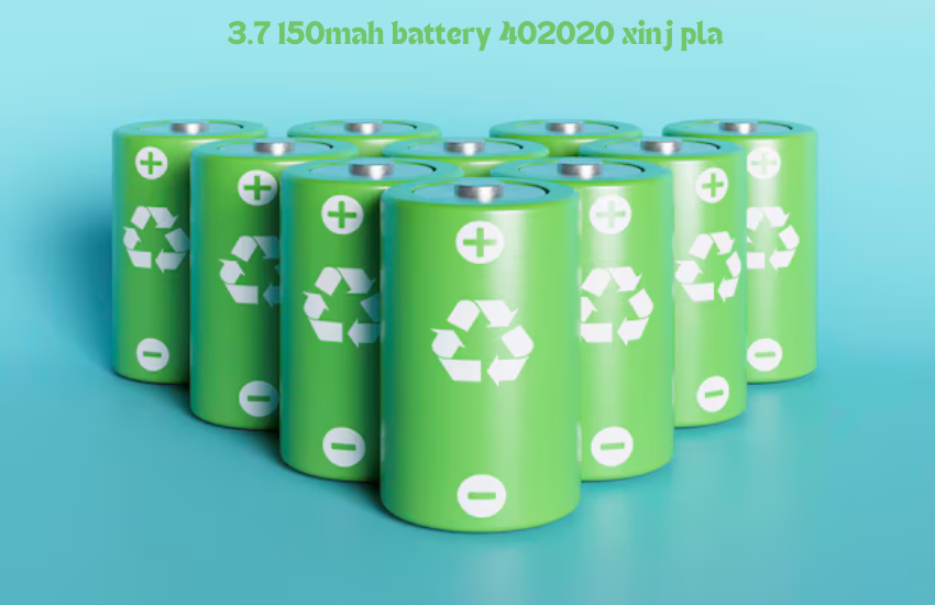 3.7 150mah battery 402020 xinj pla